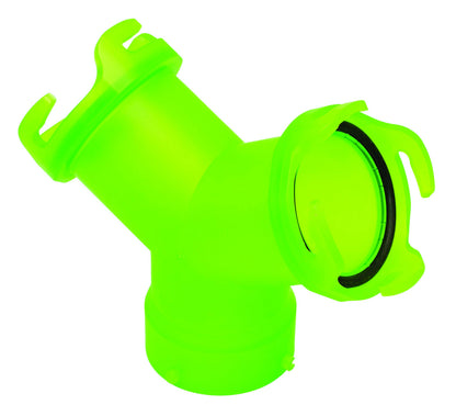 Thetford 17832 Titan Wye Sewer Adapter - Translucent Green