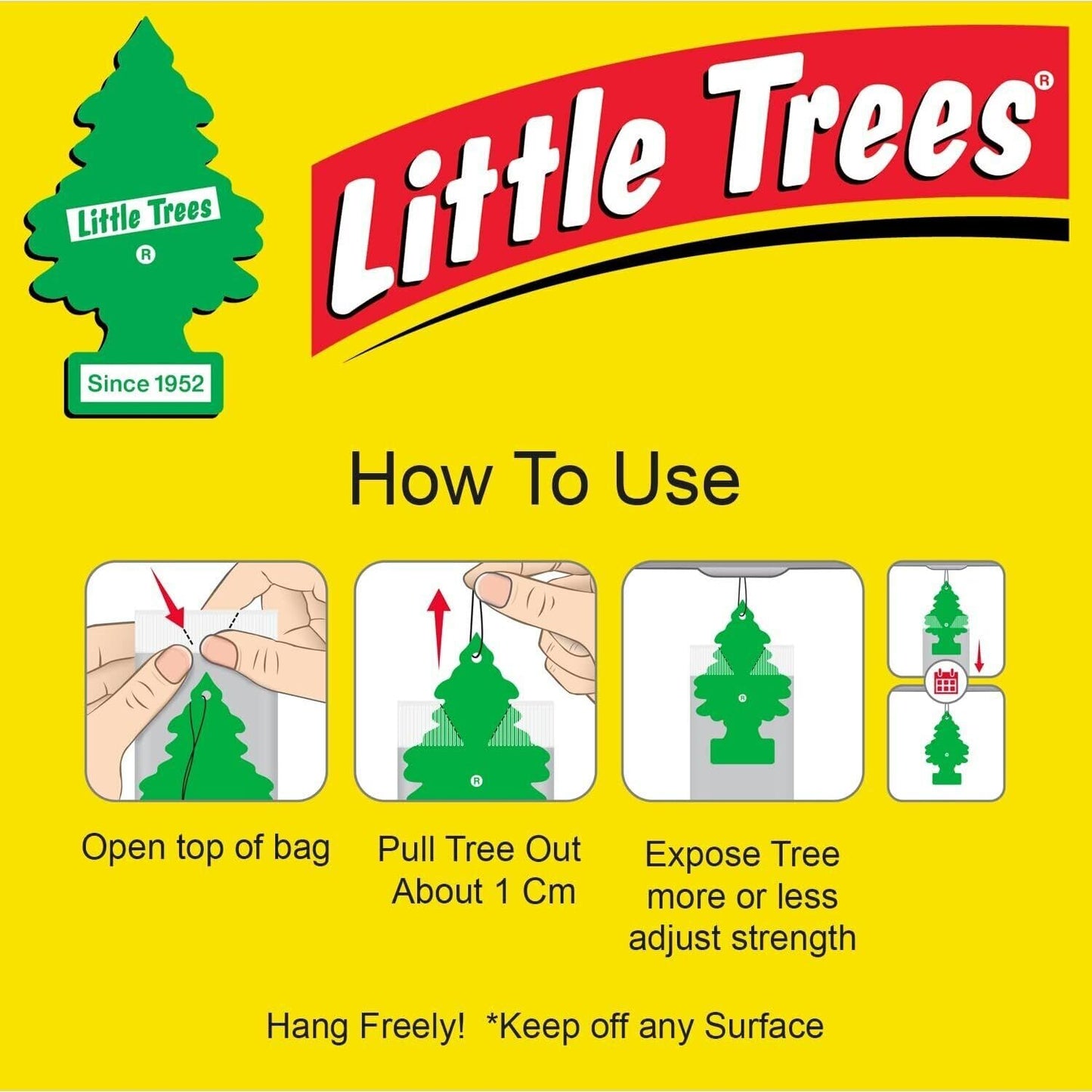 Little Trees Black Ice (1 Pack * 24 Units = 24 Pack)