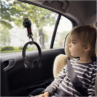Naturezhen 4Pcs Heavy Duty Suction Cup Hooks, Aluminum Buckle Vacuum Suction Cup with Hooks, Outdoor Strong Suction Cups Anchor for Outdoor Camping, Tie Downs, Tarp Accessories & Car Side Awning