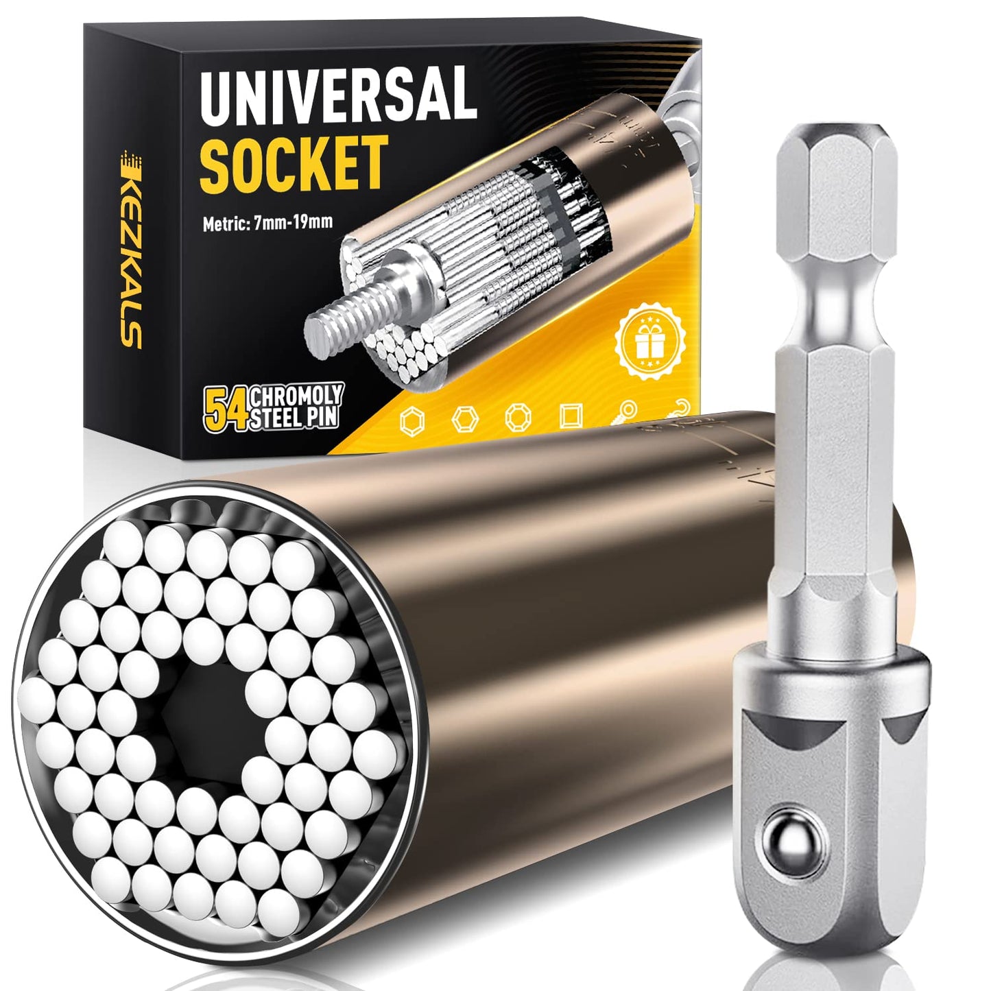 KEZKALS Valentines Day Gift for Him, Universal Socket Tool Gifts for Men, Valentines Gifts for Him, Mens Valentines Day Gift for Boyfriend Husband, Anniversary Birthday Gifts for Men, Mens Dad Gifts