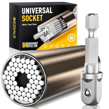 KEZKALS Valentines Day Gift for Him, Universal Socket Tool Gifts for Men, Valentines Gifts for Him, Mens Valentines Day Gift for Boyfriend Husband, Anniversary Birthday Gifts for Men, Mens Dad Gifts