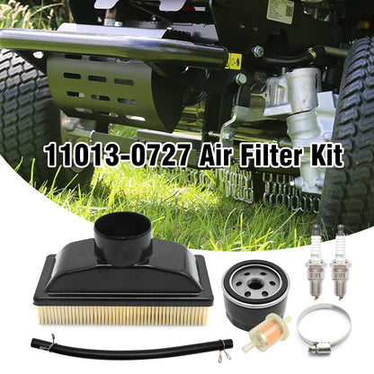laffoonparts 11013-0727 Air Filter Kit, Replacement for Kawasaki FR541V FR600V 4-Stroke Lawn Mower Engines, Replaces 49065-7007 49065-0721 49019-0707 11013-7050