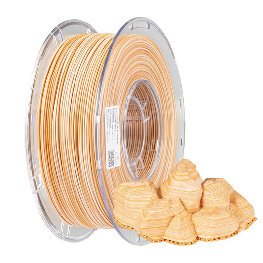 CC3D Rock PLA Filament Sandstone 1.75mm 1KG 3D Printer Filament FDM 3D Printing Materials Sedimentary Rock Series Matte PLA Stone Look