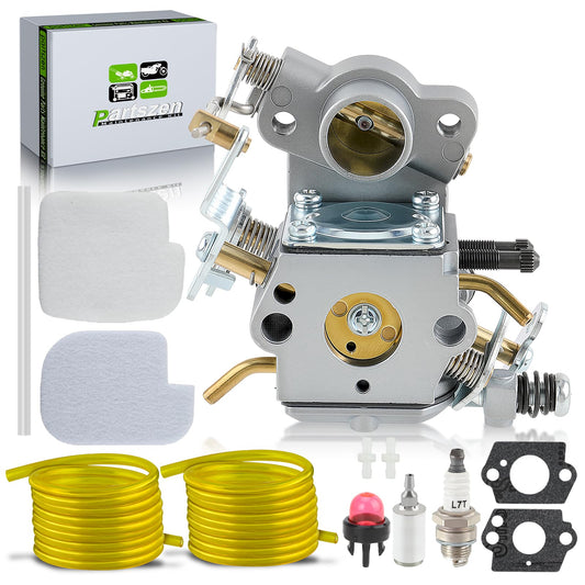 partszen PP4018 P3314 Carburetor for Poulan Pro P3816 PP3416 PP3516 PP3816 P3416 PPB3416 P4018 PPB4018 PP4018 PP3816AV P4018AV PP4218 PPB4218 SM4218AV Chainsaw with 530057925 530057869 Air Filter