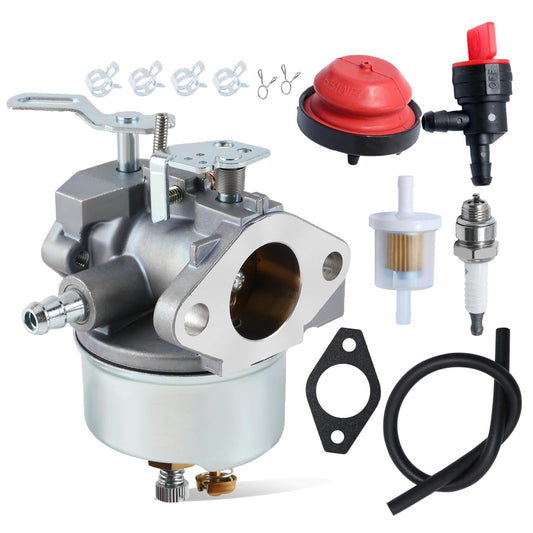 640052 HMSK80 Carburetor Compatible with Tecumseh HMSK80 HMSK90 8hp 9hp 10hp LH318SA LH358SA 640054 640349 640058 640058A OREGON 50-659 STENS 520-926 Carb Snow Blower Generator Chipper Shredder