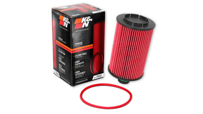 K&N Premium Oil Filter: 20,000 Mile Engine Protection, High Capacity/High Efficiency: Compatible with 2014-2020 JEEP/RAM: (See Product Description for Select Models) HP-7042