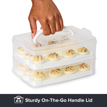 Snapware Snap 'N Stack Food Egg 2 Layer,