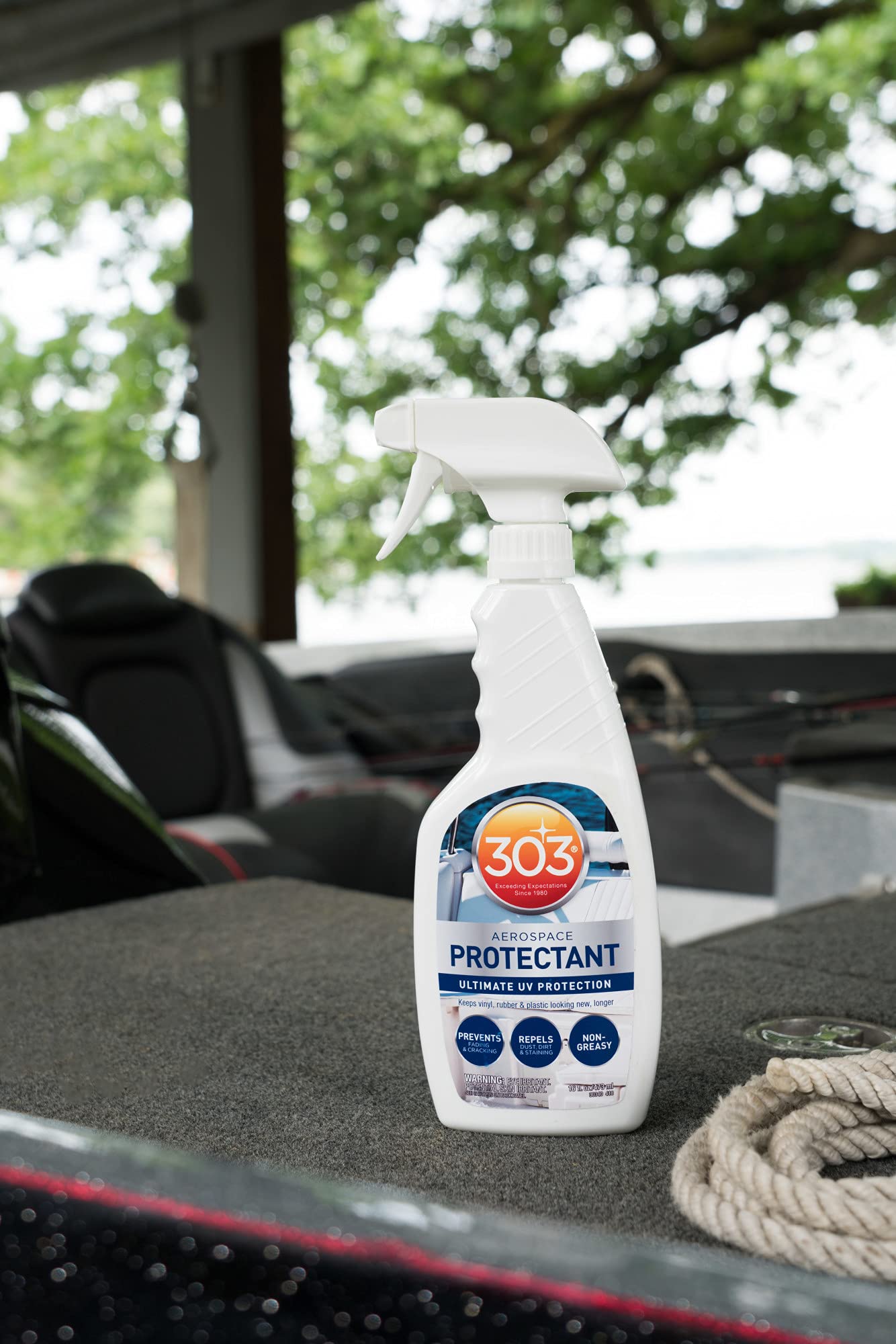 303 Marine Aerospace Protectant - Ultimate UV Protection - Keeps Vinyl, Rubber, and Plastic Looking New, Longer, 16 fl. oz. (30340CSR)