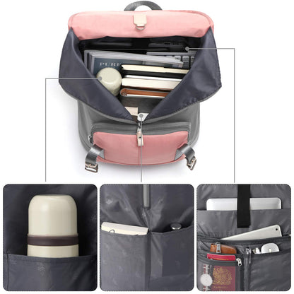 Laptop Backpack 17" Women School Backpack for Teen Girls,College Student Bags with USB Port for Work Gym and Travel,for Nurse and Teacher