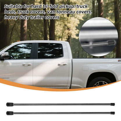 Tinoaly 2pcs 281S0001 Replacement Prop Rod, Metal Rear Tonneau Cover Lid Lift Supports for 10mm Ball-Stud Accessories for Bakflip BAK Hard Tri-Fold Pickup/Truck Bed Heavy Trailer Cover