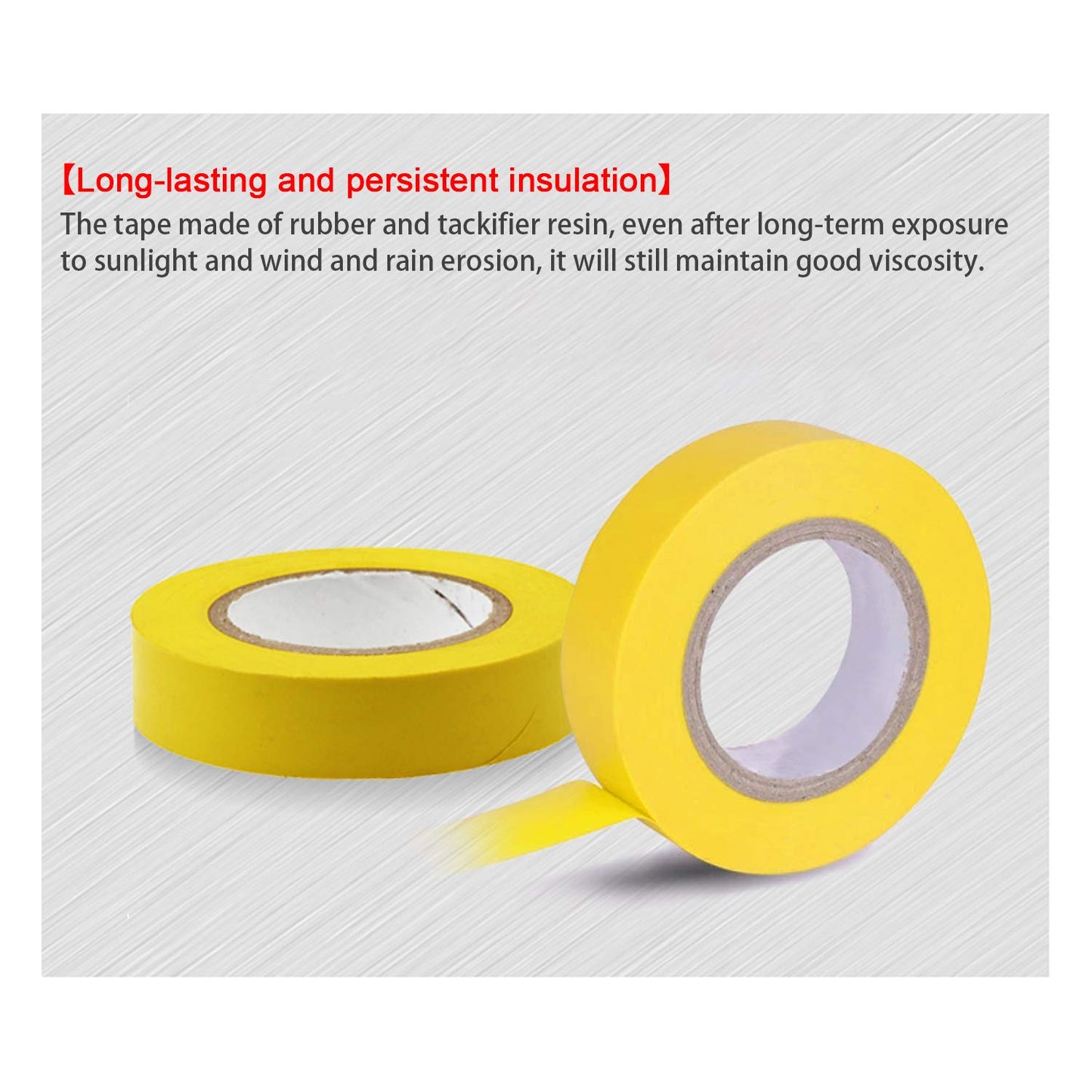 Maveek 9 Roll Multicolor Electrical Tape, 0.67 Inch 65.62 Feet Utility PVC Insulation Tape Adhesive Duct Tapes, Work Great for Waterproof, Flame Retardant, Cold Resistance and Non-Conductive 9 Color
