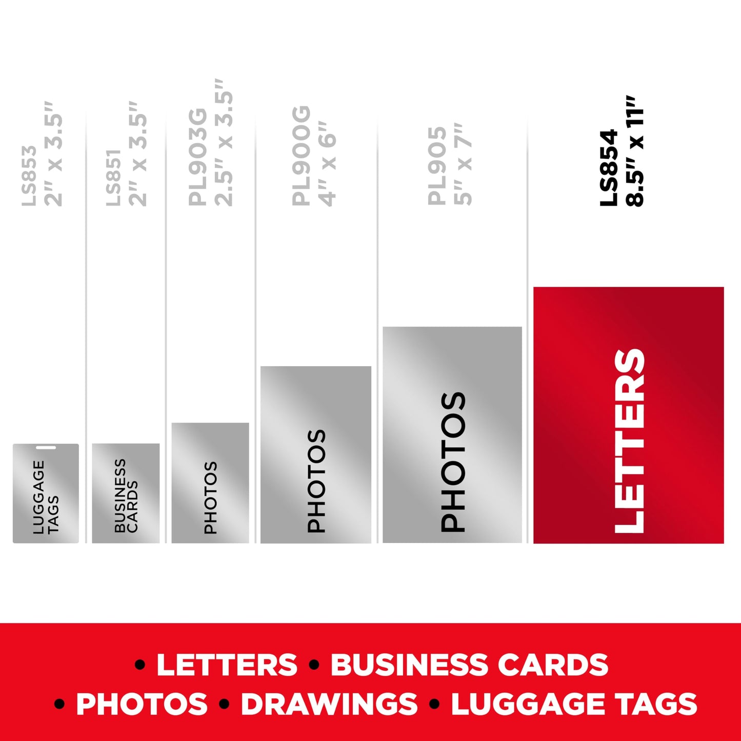 Scotch® Self-Sealing Laminating Pouches LS854-10G, Gloss Finish, Letter Size (Pack of 10)