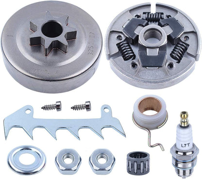 Adefol .325"-7T Clutch Drum Worm Gear Felling Dog Screw for Stihl 021 023 025 MS230 MS250 MS 230 250 Chainsaw Replacement Parts 1123 640 2074