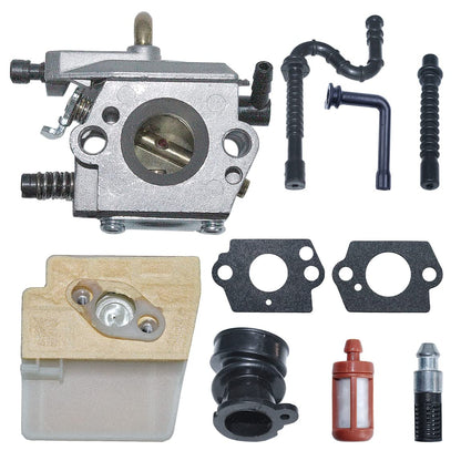 Mtanlo Carburetor Carb For Stihl MS260 026 MS240 024 Air Fuel Filter Impulse Line Part