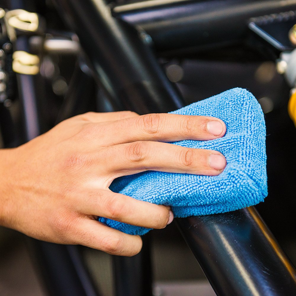 Chemical Guys Premium Grade Microfiber Applicators, Blue (Pack of 8)