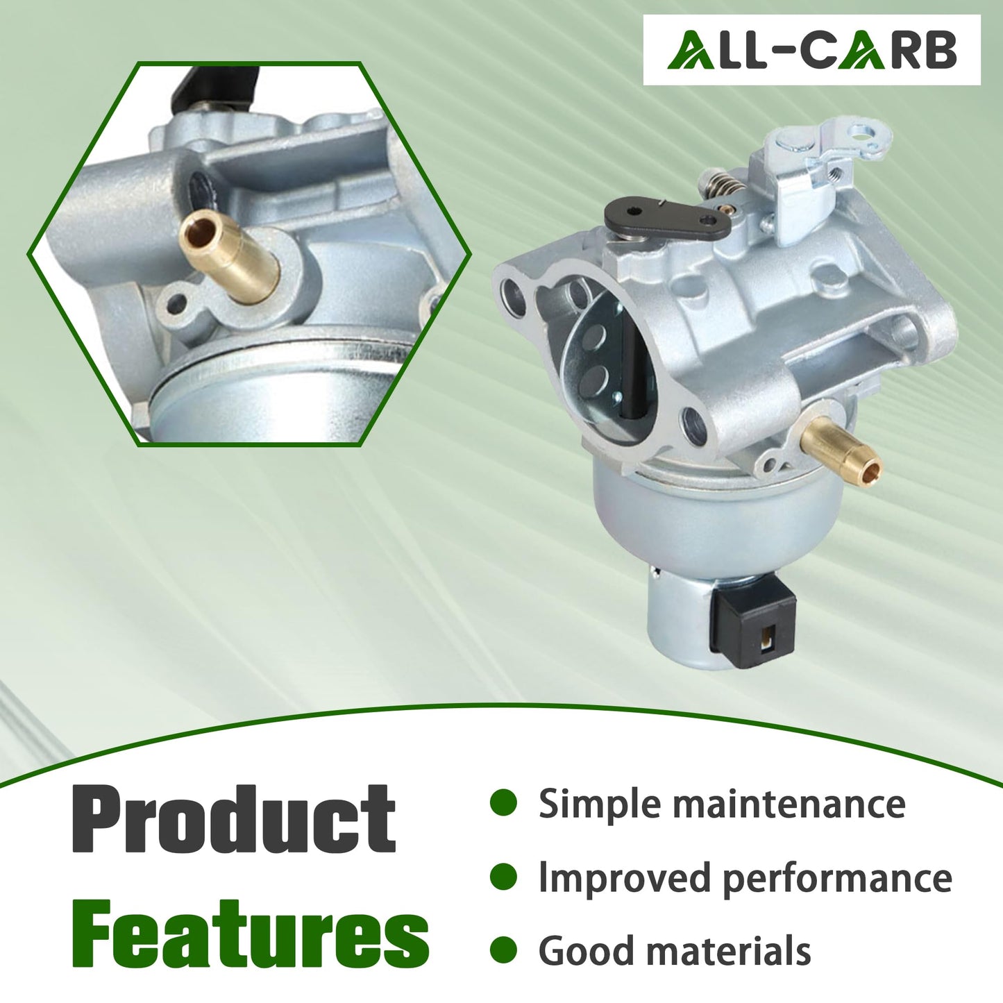 ALL-CARB 20-853-33-S Carburetor Replacement for Kohler Courage SV530 SV540 SV590 SV600 Carb 15HP 17HP 18HP 19HP Engine