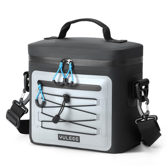 YULEEE Insulated Cooler Bag - Large Multi-Functional Picnic Lunch Bag for Men & Women, Waterproof Leakproof Perfect for Beach, Family,Travel, Camping, Work,BBQ,and Outdoor Activities-7L