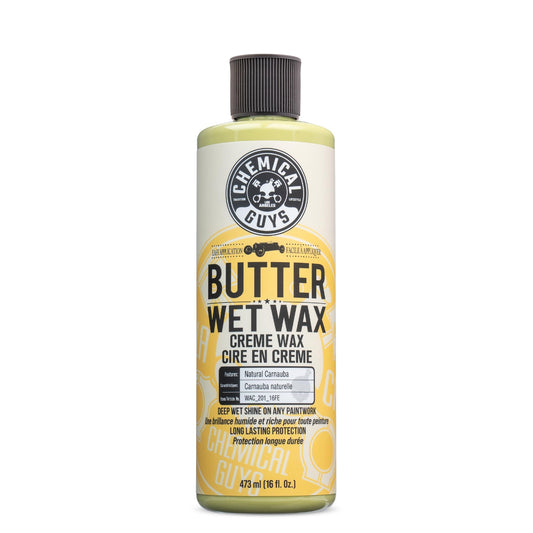 Chemical Guys Butter Wet Wax, Deep Wet Shine for Cars, Trucks, SUVs, RVs & More, 473 ml