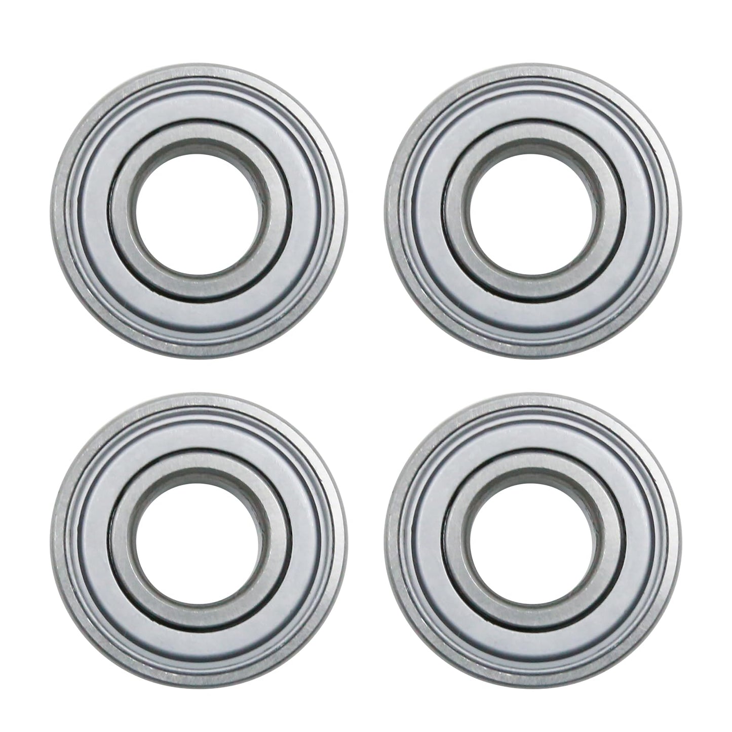 Newnessai 4Pcs Z9504-2RST Spindle Ball Bearing, Replacement for Motorcycles Go-Kart ATVs Snowmobiles Lawn Mowers, Replaces 204BBAR, P204RR6, JD9239