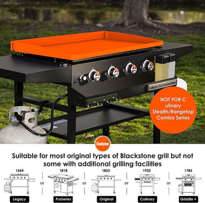 Silicone Griddle Mat Cover for Blackstone: 36 Inch Flat Top Grill Protector Mats Griddle Grill Deck Buddy Outdoor Camping Outside Cooking BBQ Accessories