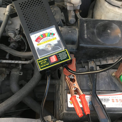 kaiheng Battery Tester 100A Battery Load Tester, Car Battery Load Tester 6V 12V with Voltmeter and Alligator Clips