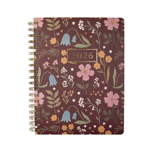 Fringe Studio 2026 Spiral Weekly Planner, Aug 2025 - Dec 2026, 17 Month, Paperback Cover, "MOODY STORYBOOK", 8"w x 10"h, 240 Pages (844PA051)