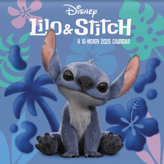 2026 Lilo and Stitch Live Action Wall Calendar