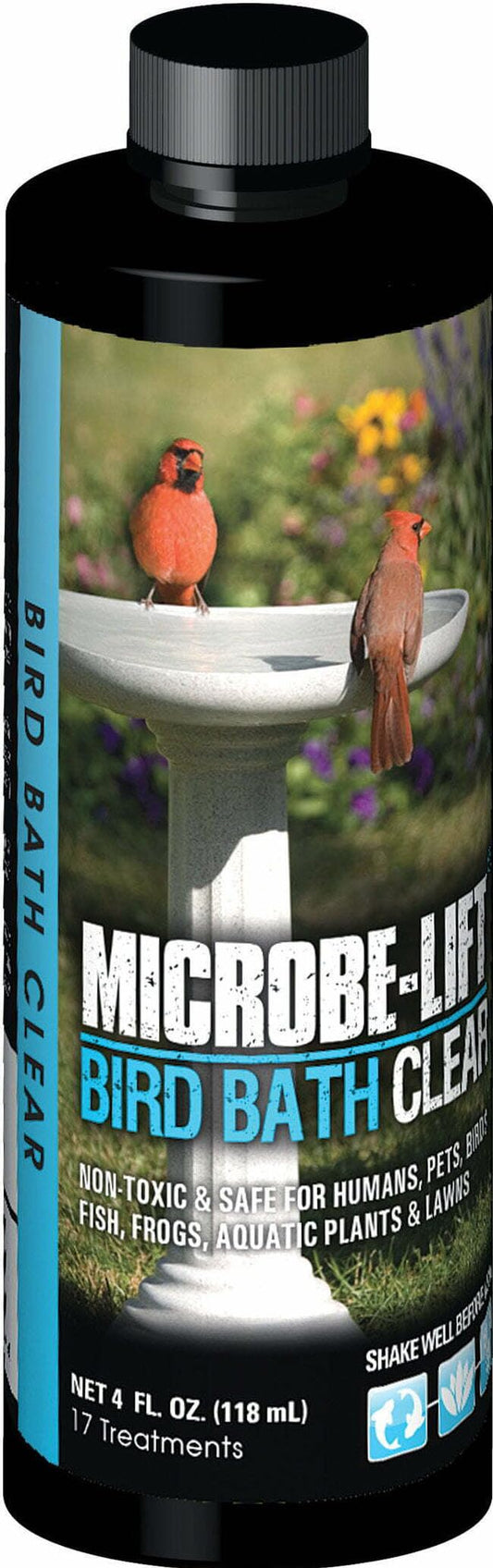 Ecological Labs 10BBC4-24D, Microbe Lift Bird Bath Cleaner, 4-Ounce