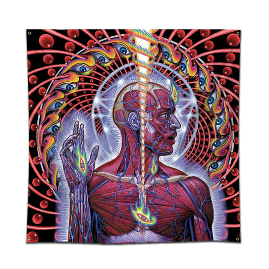 Eksent Tool Lateralus Banner Huge Fabric Poster Tapestry Flag Album Cover Art (4X4 Ft)