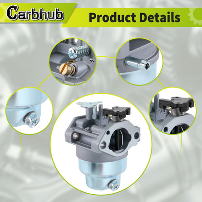 Carbhub GCV160 Carburetor for Honda GCV160 GCV160A GCV160LA GCV160LE HRB216 HRS216 HRT216 HRZ216 Carb Replaces 16100-ZM0-804 16100-ZM0-802 16100-ZM0-023 16100-Z0L-023 16100-Z0L-013 16100-Z0L-003