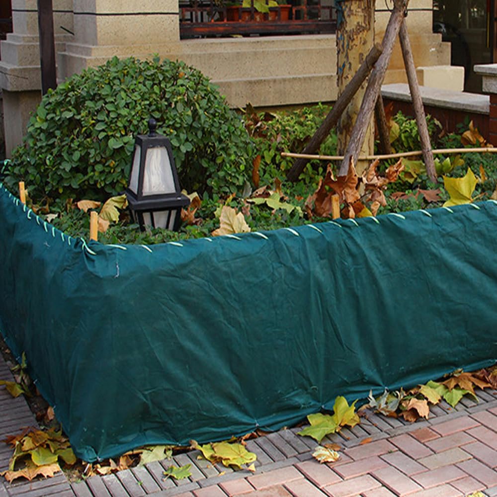 9.8×32.8Ft Plant Freeze Protection Cover,1.2OZ Non-Woven Frost Cloth Blanket,Garden Frost Fleece Cover for Vegetable Reusable Floating Row Cover for Cold Weather,Plant Cover Screen Protection