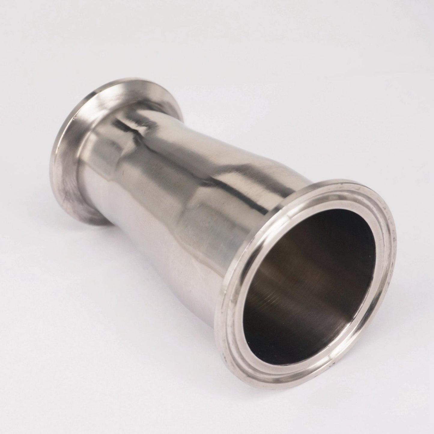 Maslin 2" Tri Clamp Turn to 1.5" Tri Clamp Reducer 304 Stainless Steel Sanitary Pipe Fitting Connector for Homebrew