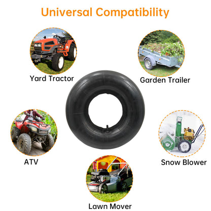2 Packs 20x8.00-8 Inner Tube with Straight Valve Stem 20x10.00-8, 20x8.00-8 Replacement Tire Tube for Mower, Tractor, Golf Cart, ATVs (2)