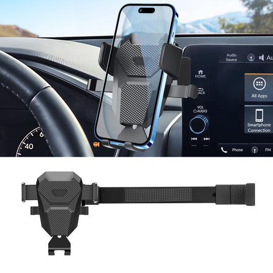 FIILINES Phone Mount for Hon-da CRV/Pilot 2023-2025 2026 9-inch Touchscreen, 360 Degree Rotation Dash Mount Cell Phone Holder CRV Accessories, Navigation Phone Mount Compatible with 4-7 Inch Phones