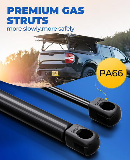 ARANA 12 inch 40 Lbs Gas Prop Struts Shock Lift Supports C16-11028 for Truck Tool Box Lid Aluminum Toolbox, are Topper Leer Camper Shell Side Window (12.2" ext)