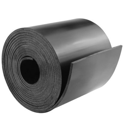 DGSL Neoprene Rubber Sheet, Solid Rubber Sheets, Rolls & Strips for DIY Gaskets, Crafts, Pads, Flooring, Protection, Supports, Leveling, Anti-Vibration, Anti-Slip (4" Wide x 1/8" Thick x 10' Long)
