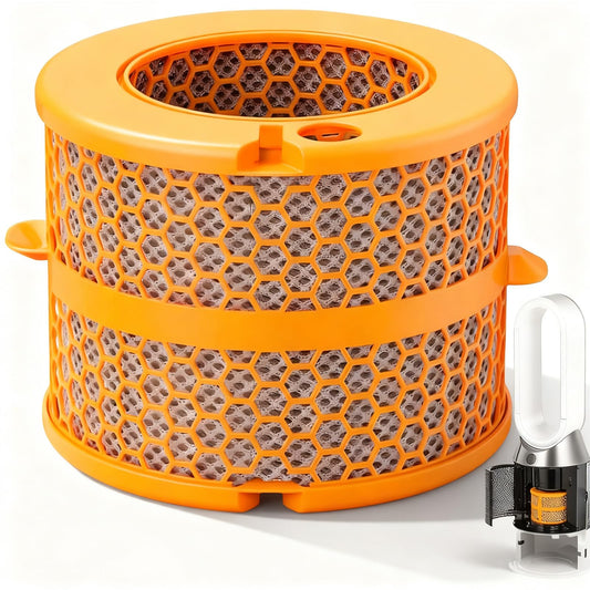 Dyson Filter Replacement for Dyson Purifier Humidify+Cool PH01 PH02 PH03 PH04 PH3A Air Purifiers, Replacement Evaporator for Purifier Humidifier, Carbon Fiber Filters, Orange