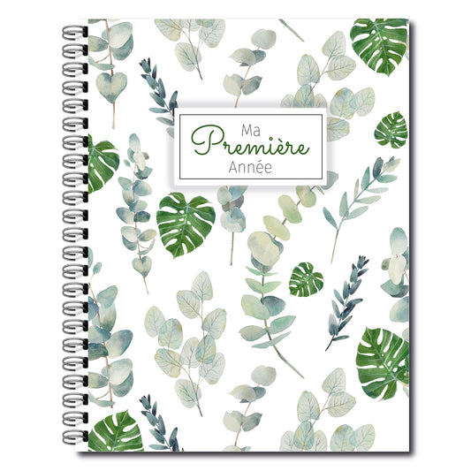 Générique Livre de bébé ''Ma Première Année'' (Monstera)