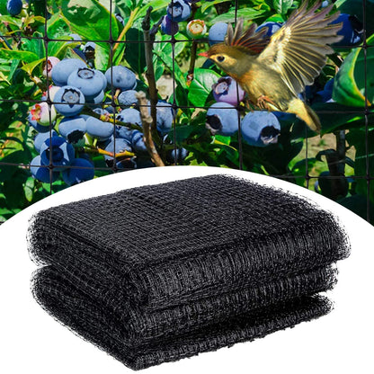 Garden Netting, 13.1 X 32.8ft Bird Netting, Reusable Garden Mesh Protect Plants Vegetables Fruits Flowers Ponds Against Bird Animals and Pests, with 50Pcs Cable Ties (4 * 10M)