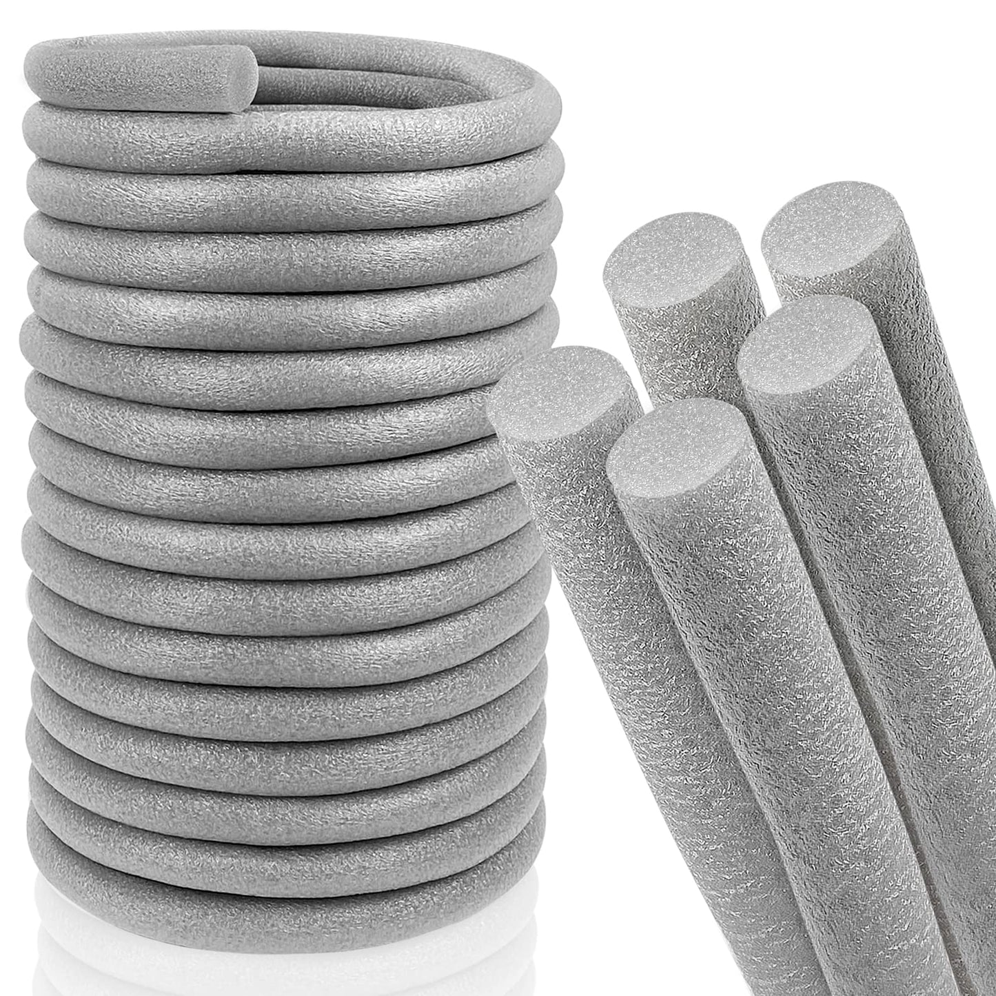 Backer Rod Foam Caulk Saver for Gap and Joint Concrete Filling Gray (3/4" Diameter x 39' Length)