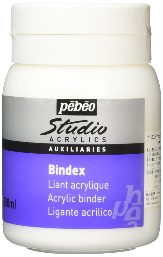 Pebeo Studio Acrylics Mediums, Studio Bindex 500-Milliliter