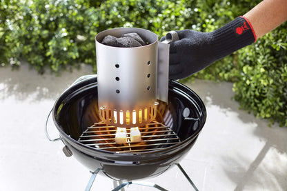 Weber Compact Rapidfire Chimney Starter, for Charcoal briquettes (7447)