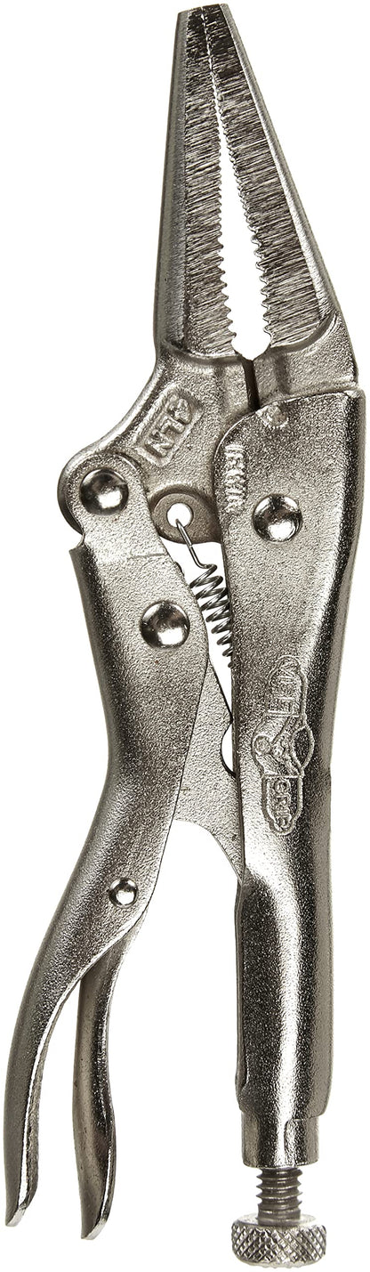 Irwin 1602L3 4LN Orignal Long Nose Locking Pliers, 4-Inch
