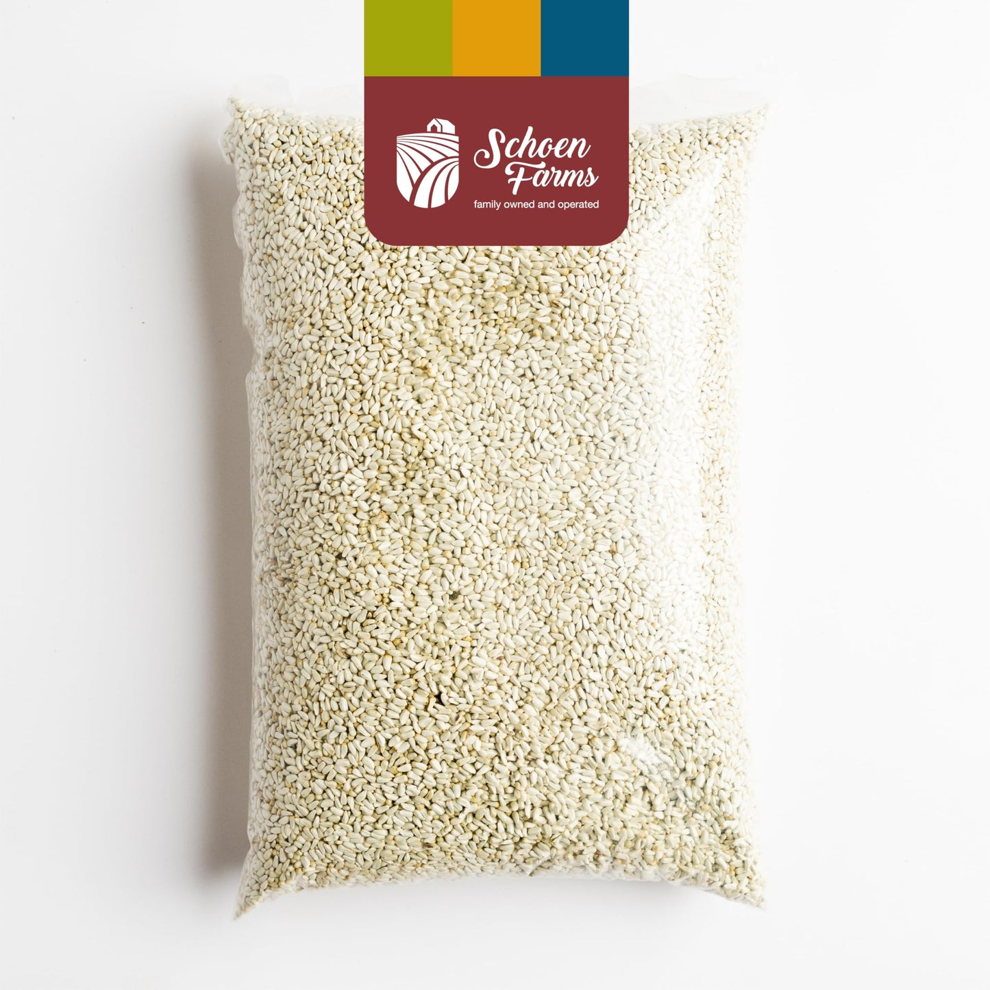 Schoen Farms Safflower Seeds Bird Food – 2.27 kg Bag – Natural Seed for Cardinals, Finches & Doves – Squirrel-Resistant, Canadian Grown