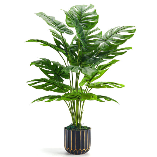 Der Rose Fake Plants Tall 28'' Artificial Plants for Living Room Home House Decor Indoor