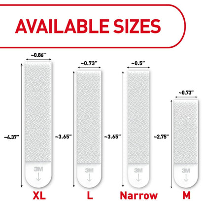 Command White Picture Hanging Strips, Indoor Use (PH211-32NA)