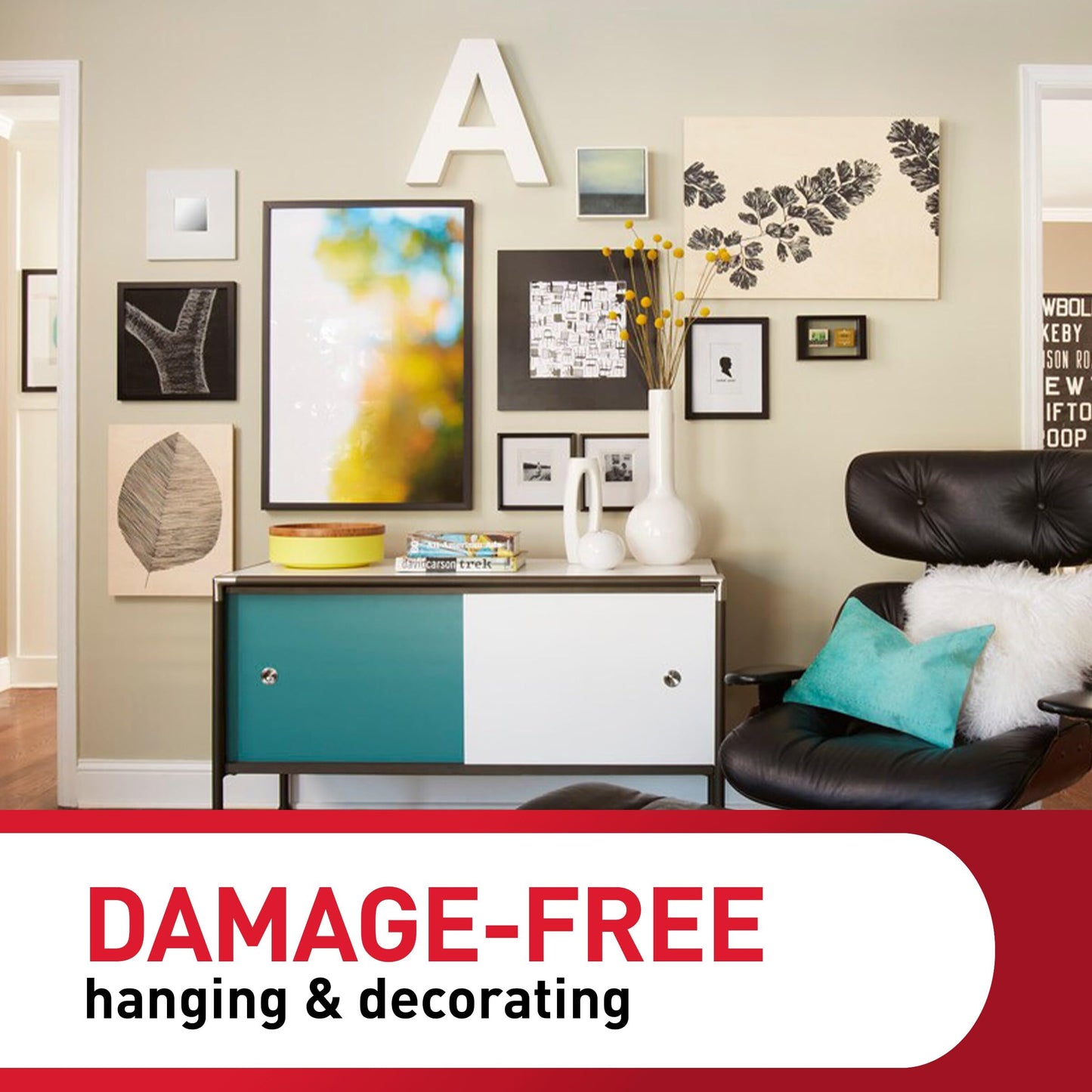 Command White Picture Hanging Strips, Indoor Use (PH211-32NA)