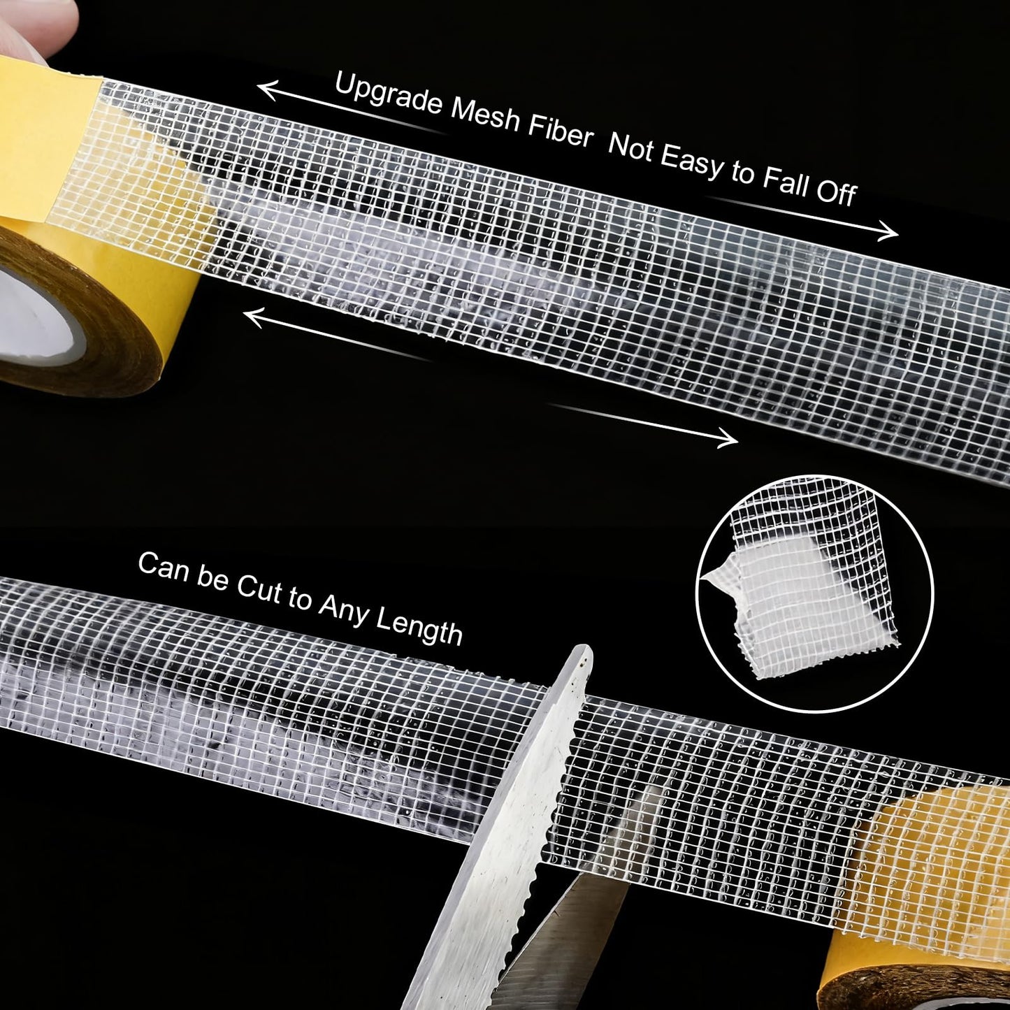 Double Sided Fabric Tape - Hem Tape No Sew No Iron for Clothes - Heavy Duty Hemming Tape for Curtains, Carpets, Pants, Crafts & DIY - Strong Hold Removable & Residue Free 1 inch x 33 ft x 3 ROLLS