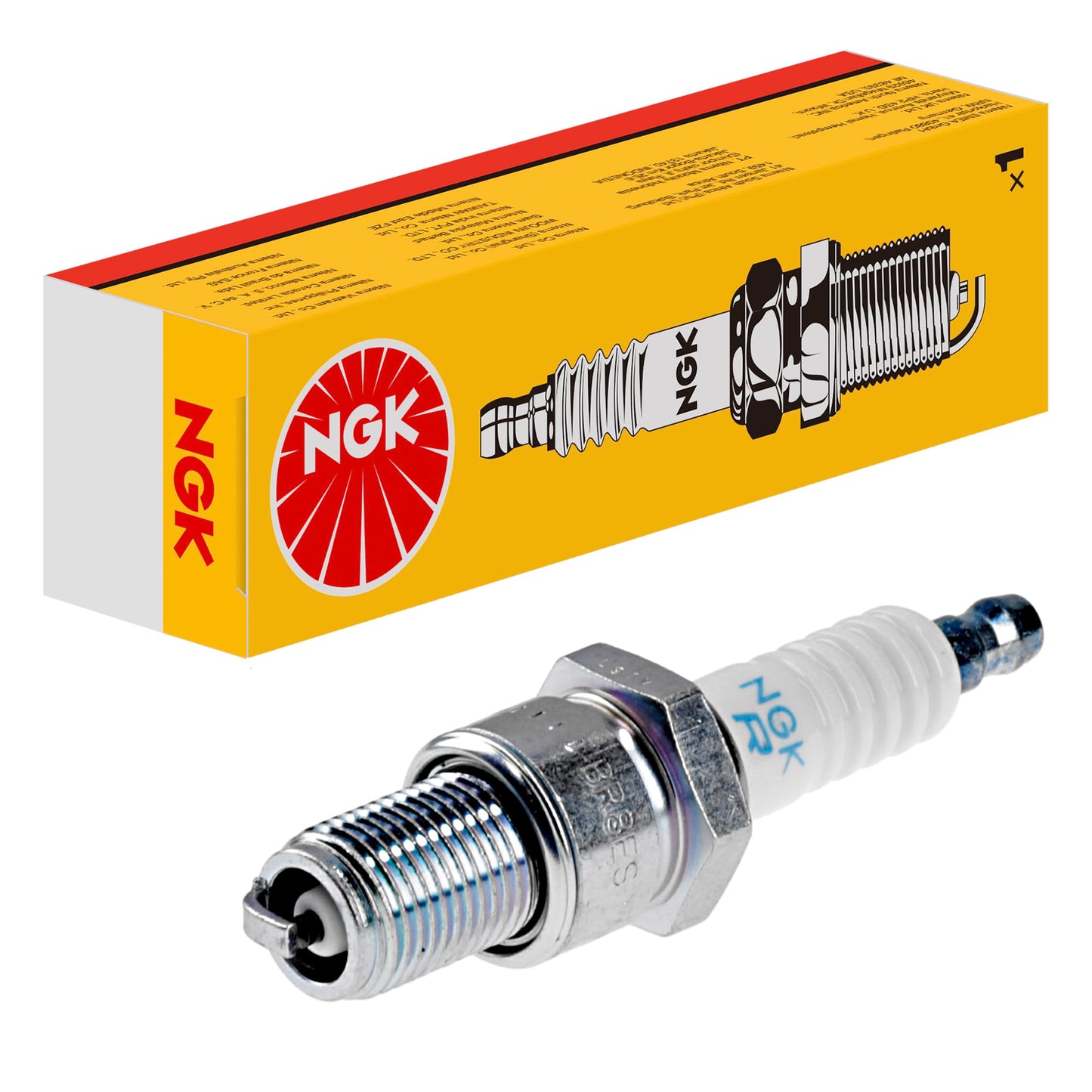 NGK 5422 Spark Plug - BR8ES, 4 Pack
