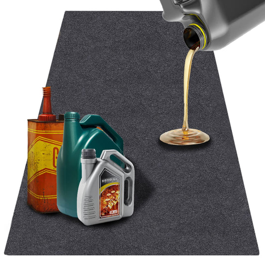 SMART HOME CHEF 36x60 inches Garage Floor Mat for Under Car,Premium Oil Spill Mat,Absorbent Oil Mat Protects Floor from Spills, Drips, Splashes and Stains, Reusable/Sturdy/Waterproof
